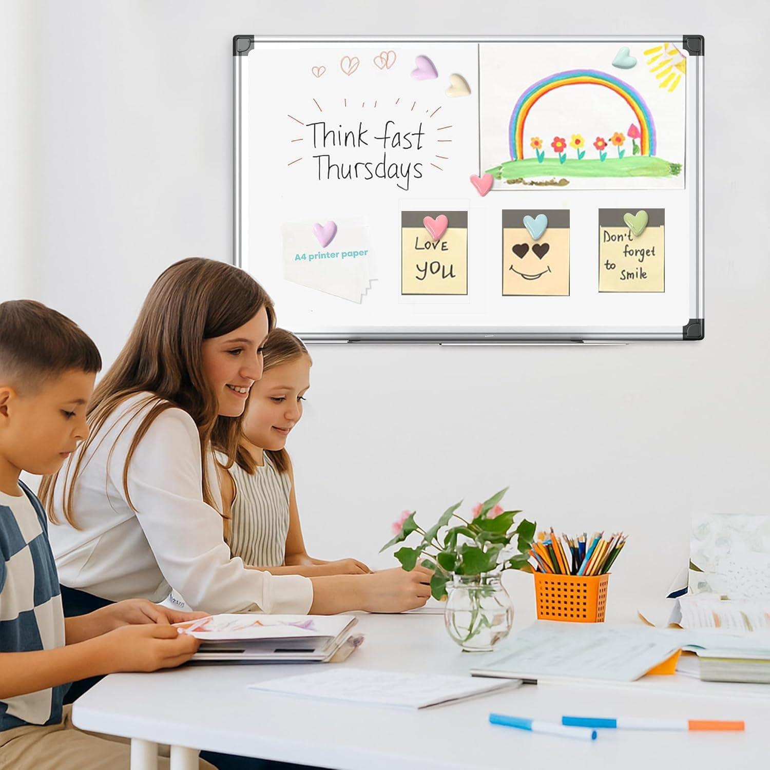 30 Imanes de Corazón Coloridos GLFYJOU para Refrigerador