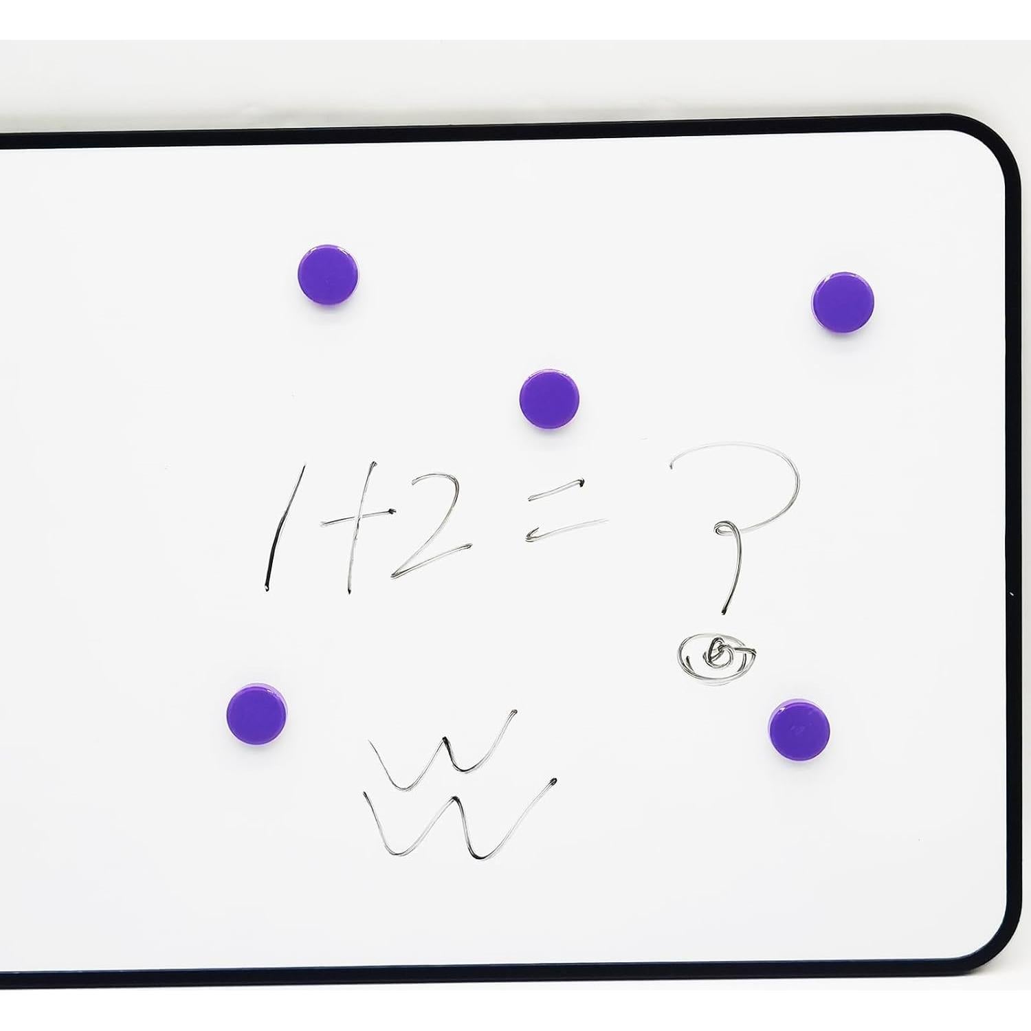 Imanes Redondos Fuertes ZDZBLX 30 Piezas 20mm Púrpura