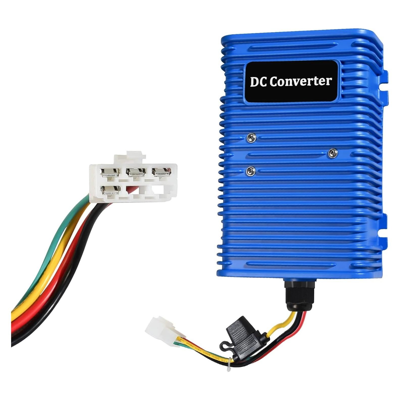 Reductor de Voltaje 36/48V a 12V DC 30A Genérico para Carro de Golf