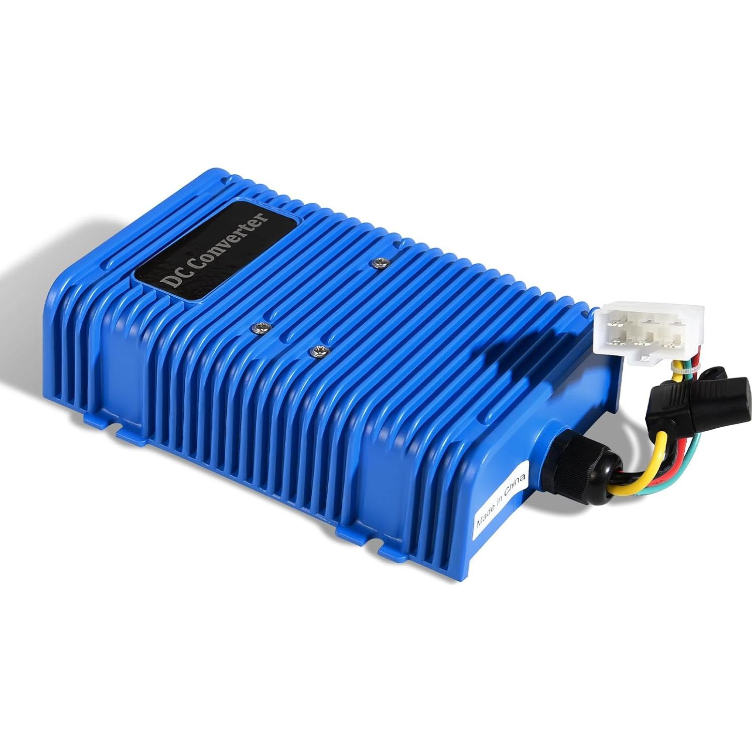 Reductor de Voltaje 36/48V a 12V DC 30A Genérico para Carro de Golf