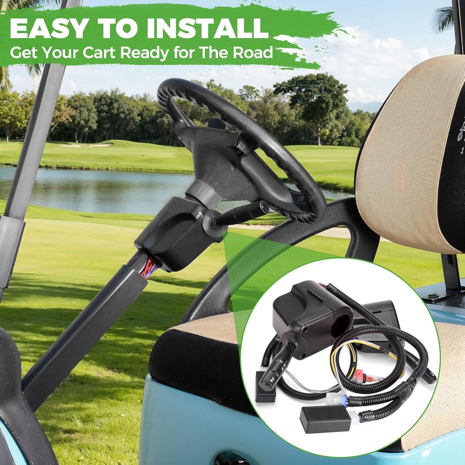 Kit de Luz Legal en la Calle 10L0L para Carrito Golf Yamaha G29