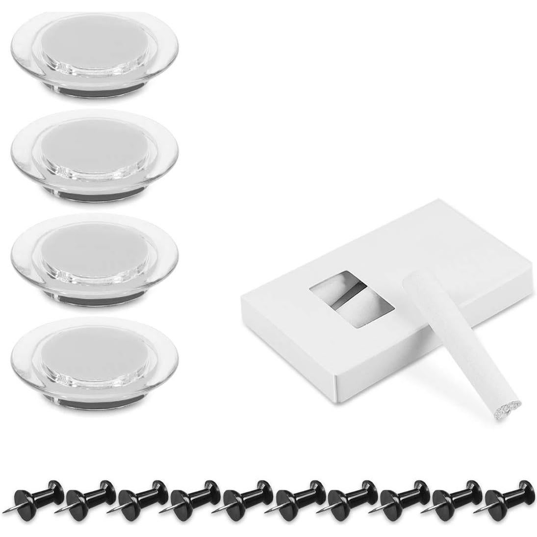 Tablero Combinado de Tiza y Corcho Navaris 91.4 x 61 cm