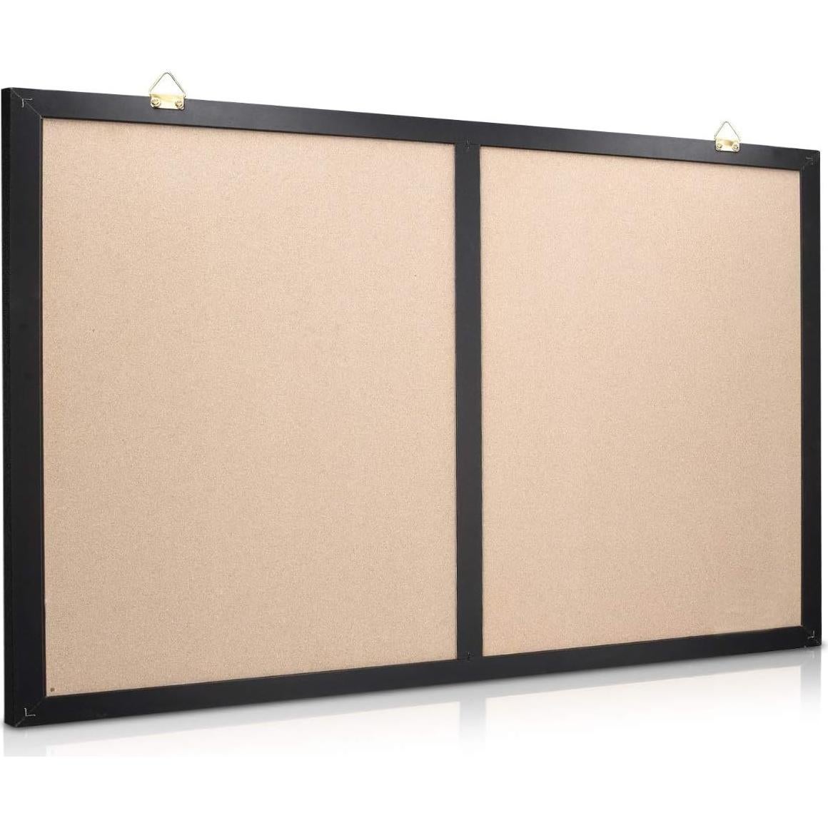 Tablero Combinado de Tiza y Corcho Navaris 91.4 x 61 cm