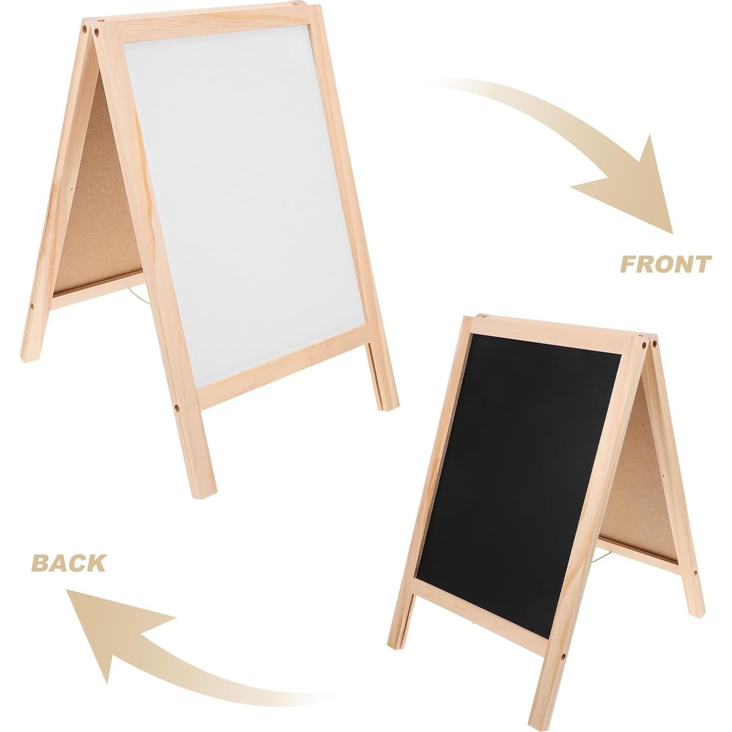 Caballete de Arte Toyvian para Niños - Pizarra Doble Cara 40x25cm
