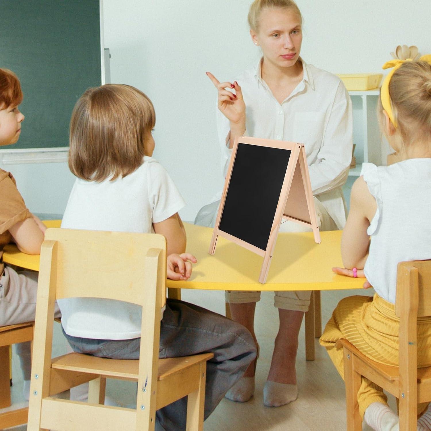 Caballete de Arte Toyvian para Niños - Pizarra Doble Cara 40x25cm