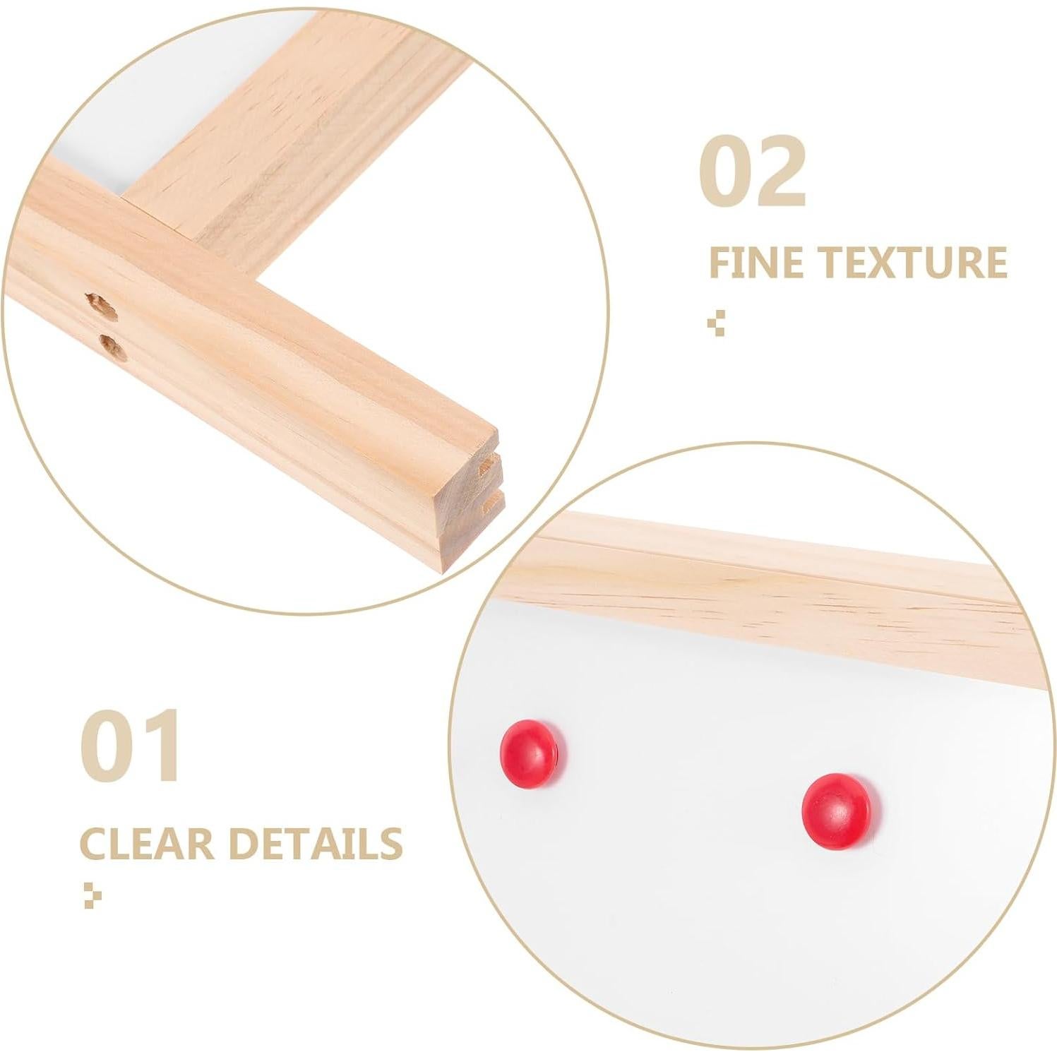 Caballete de Arte Toyvian para Niños - Pizarra Doble Cara 40x25cm