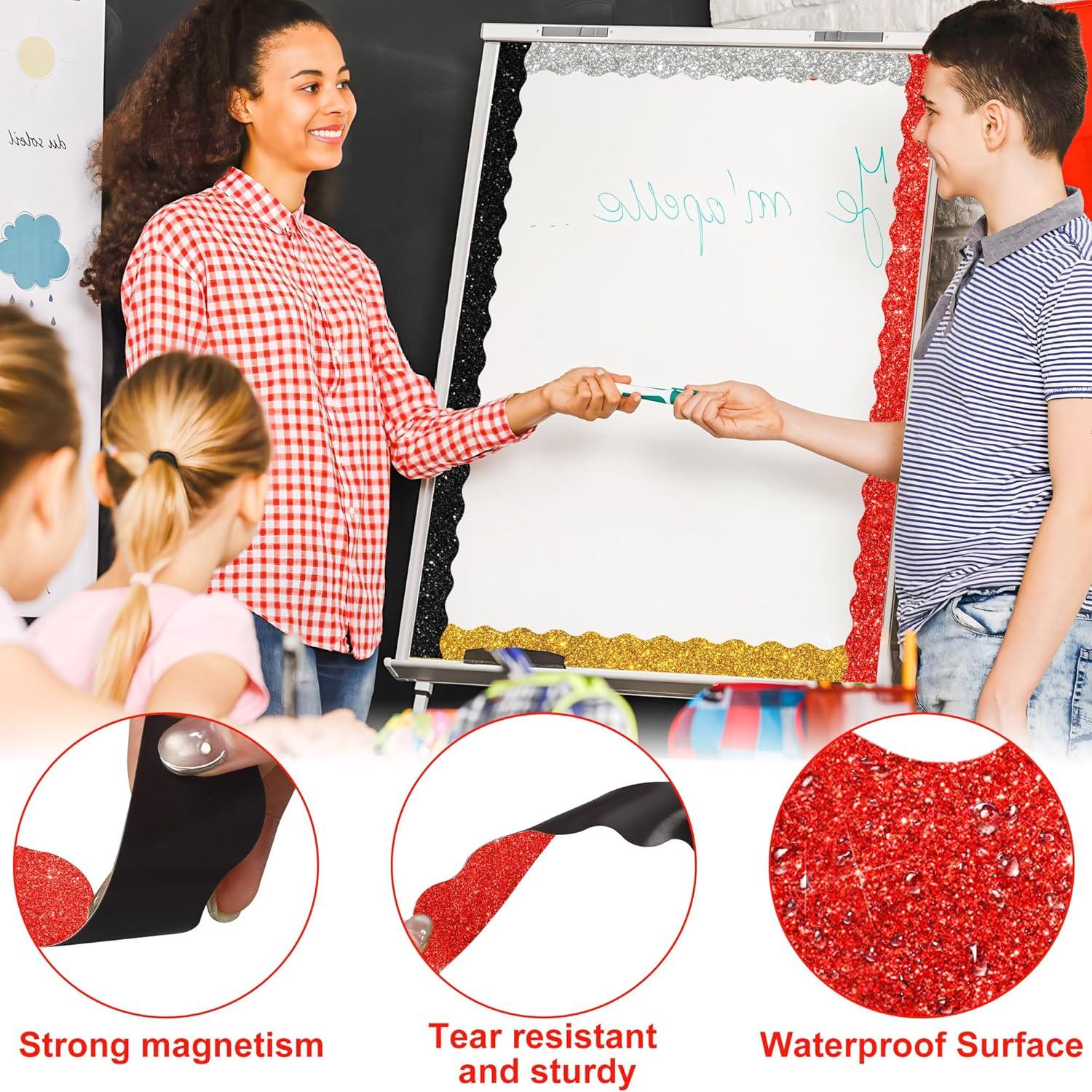 Borde Magnético Colorido Peony Man 24 Piezas 30x3 cm