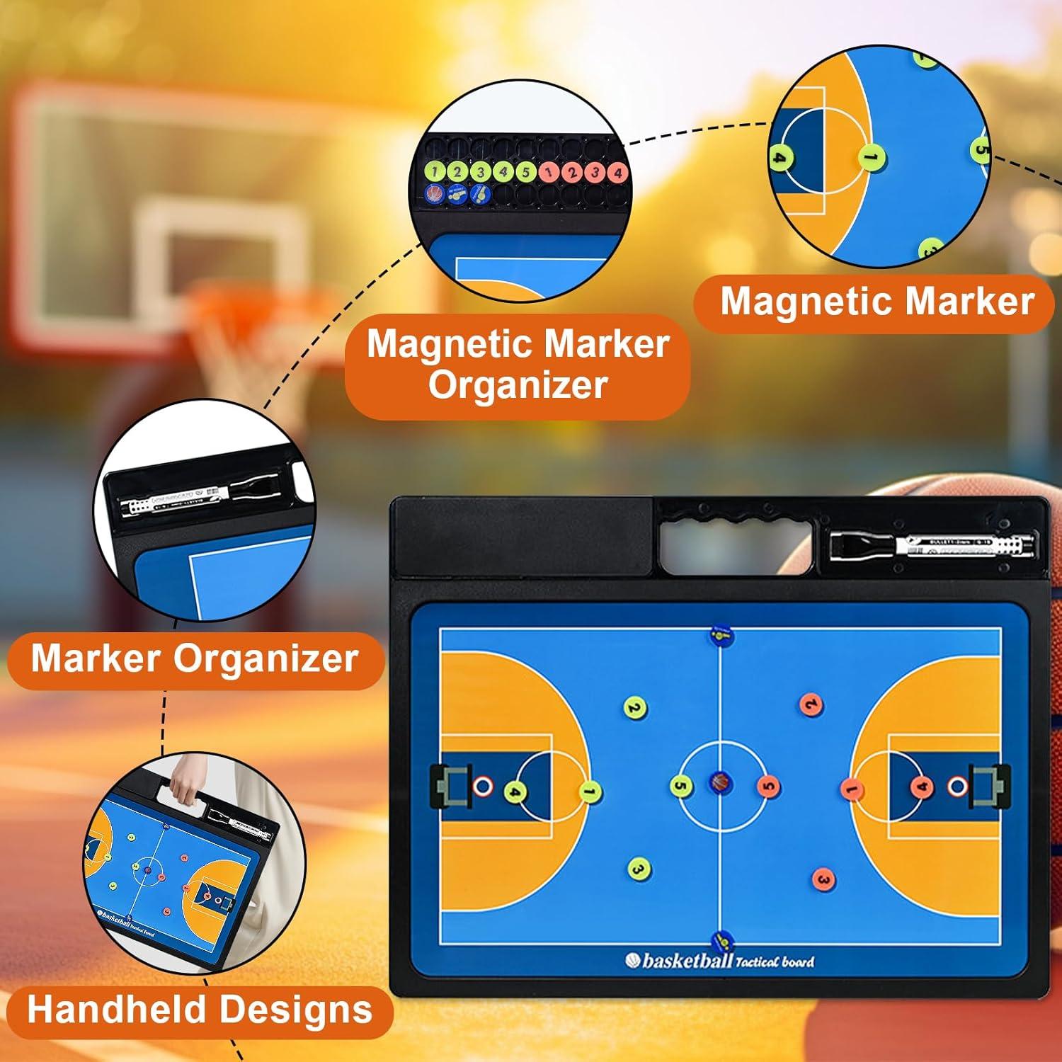 Tablero de Entrenamiento de Baloncesto Keweis Doble Cara