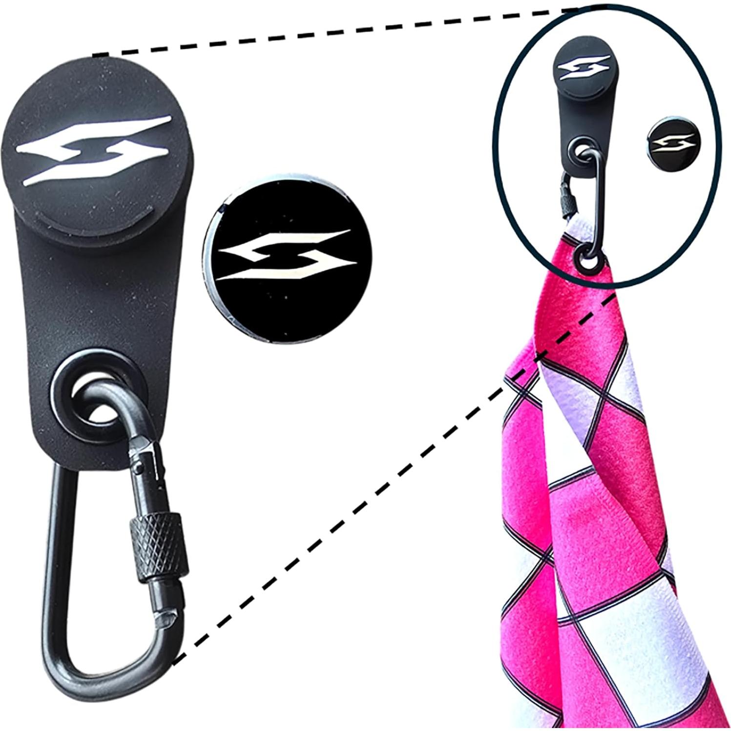 Toalla de Golf Magnética Scale Wear 35.56x50.8cm con Clip