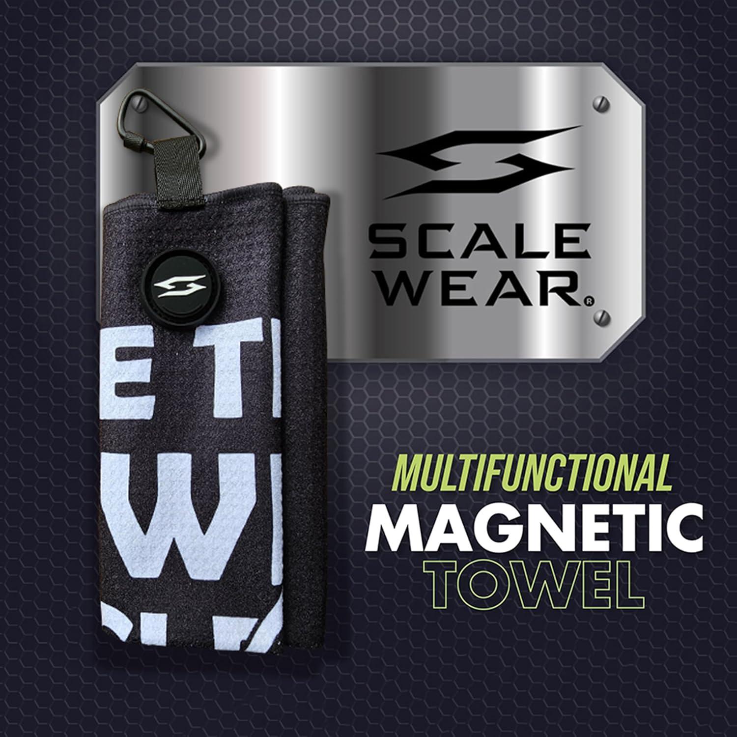 Toalla de Golf Scale Wear Magnética 40.64x60.96cm Microfibra