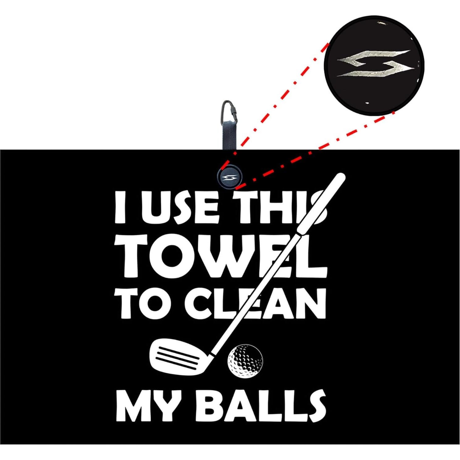 Toalla de Golf Scale Wear Magnética 40.64x60.96cm Microfibra