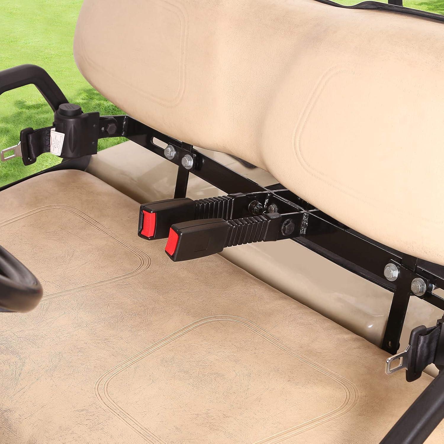 Kit de Cinturones de Seguridad Retráctiles 10L0L para Carrito de Golf