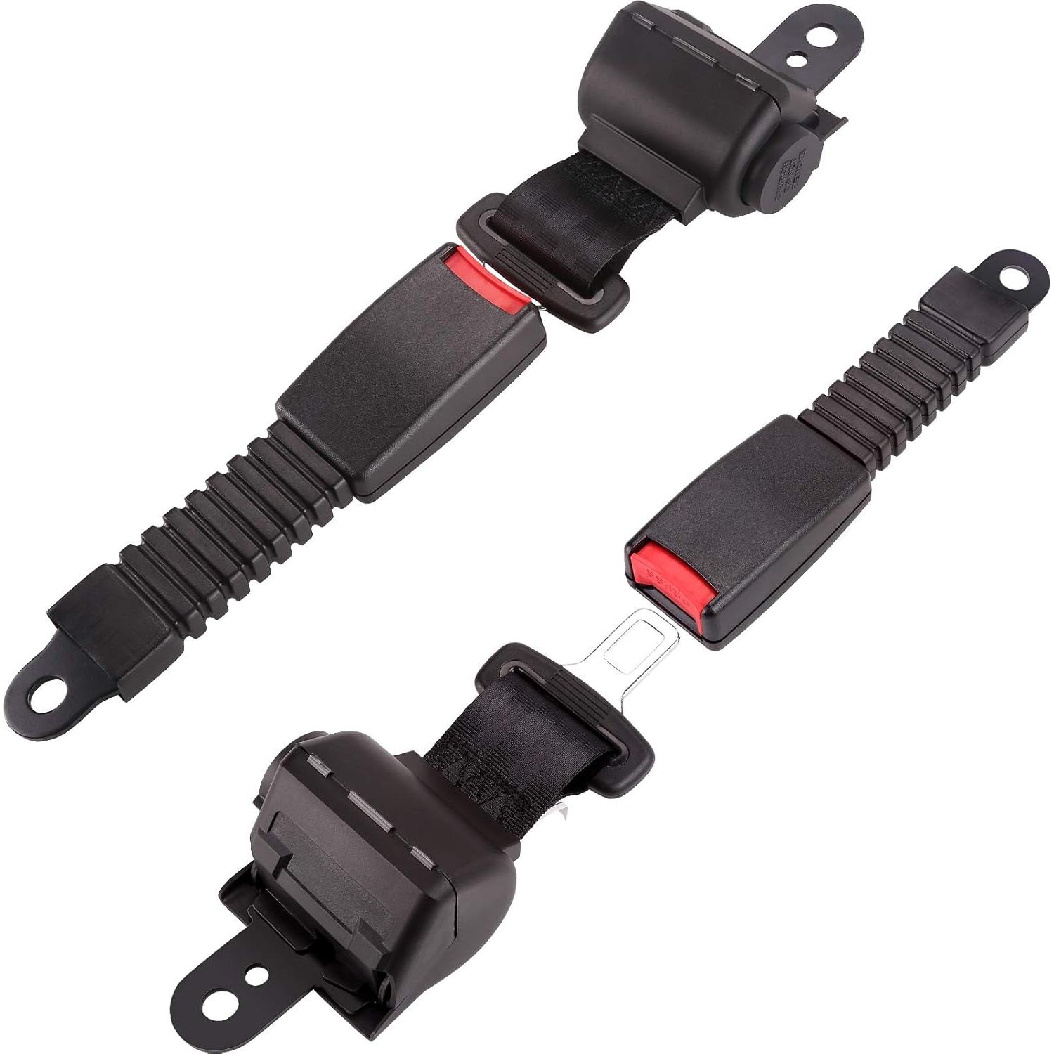 Kit de Cinturones de Seguridad Retráctiles 10L0L para Carrito de Golf