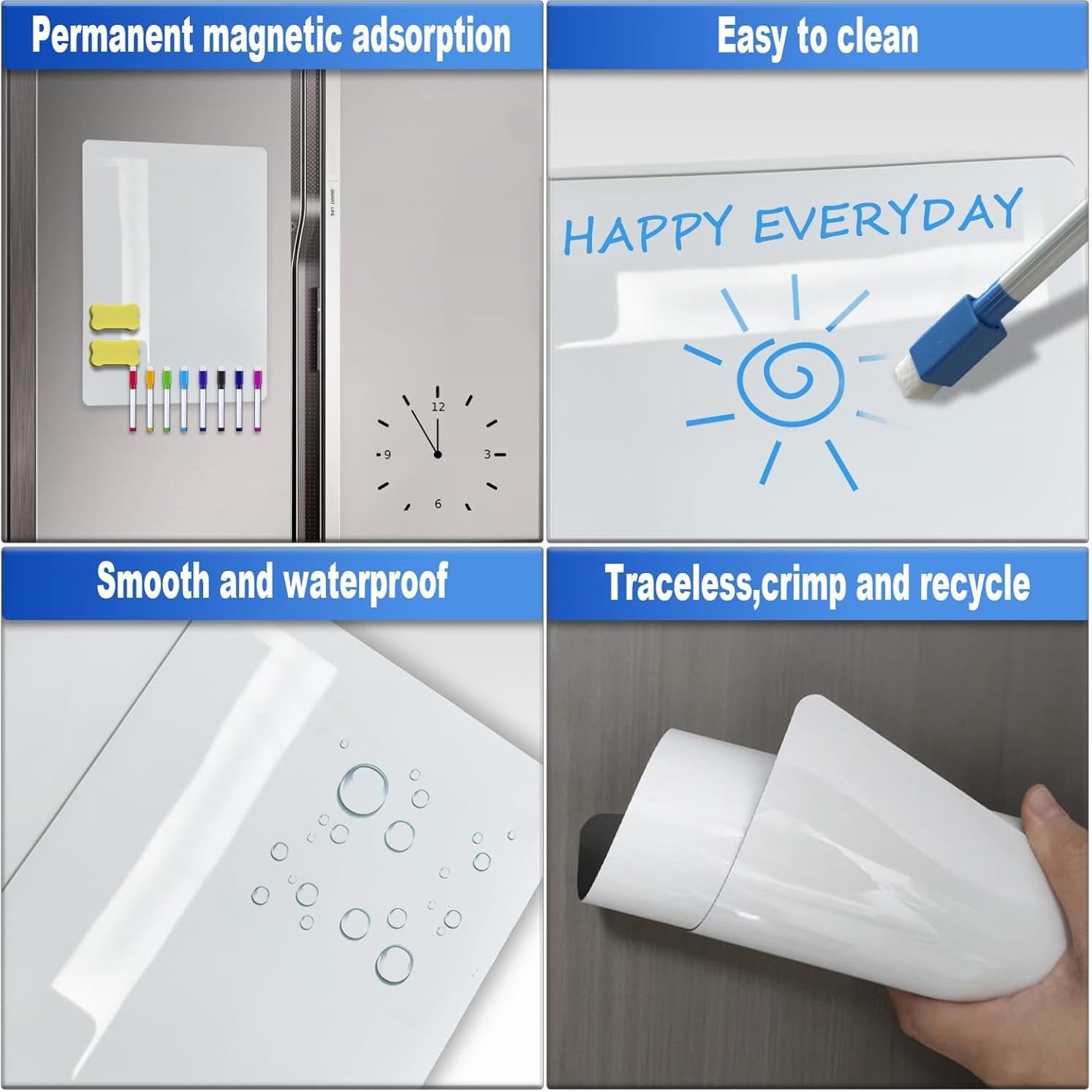 Paquete de 2 Tableros Magnéticos DUOYOUNG 30.48x20.32cm