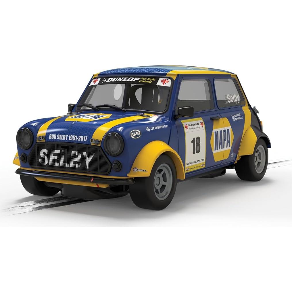 Coche Slot Scalextric Mini Miglia NAPA 1:32 Lewis Selby