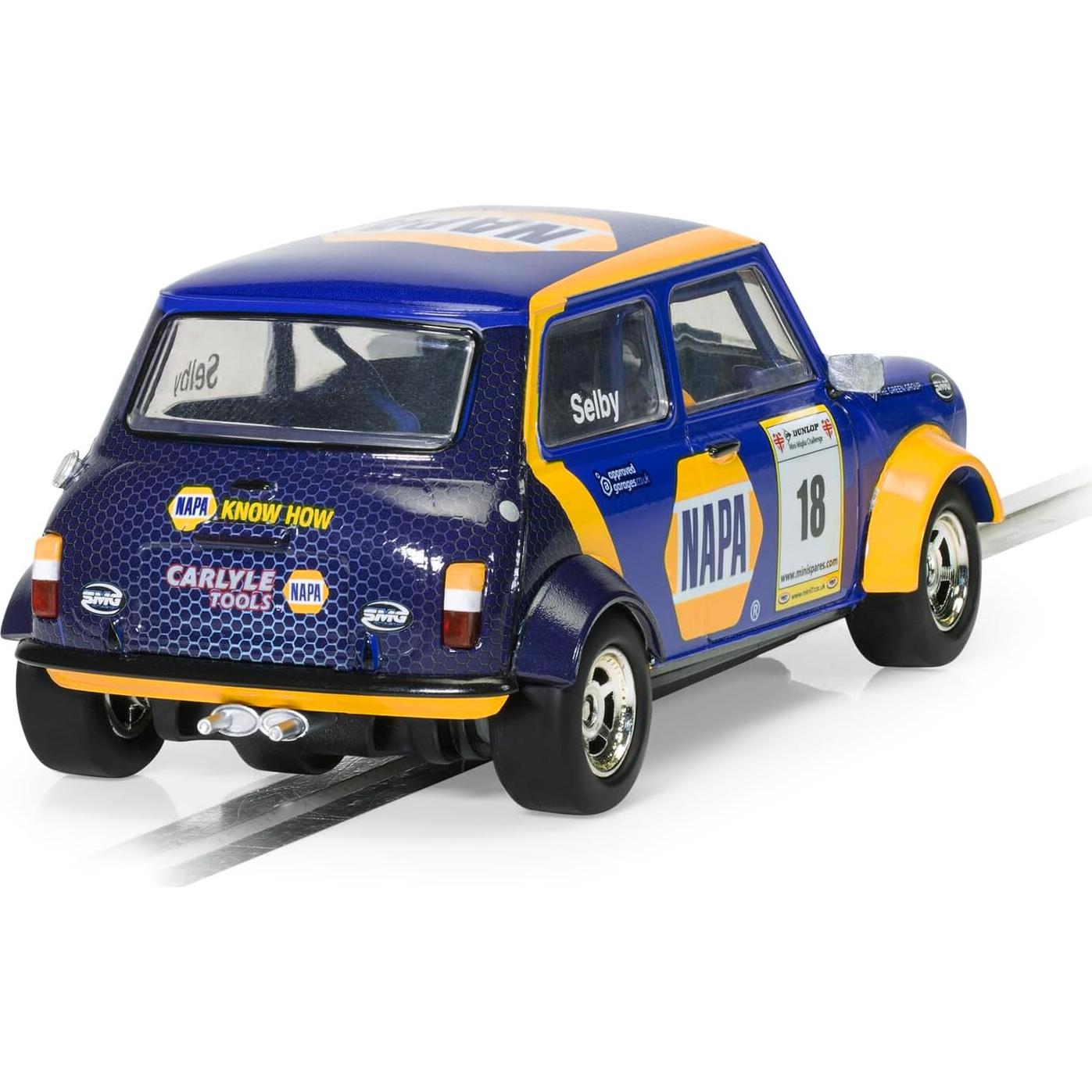 Coche Slot Scalextric Mini Miglia NAPA 1:32 Lewis Selby