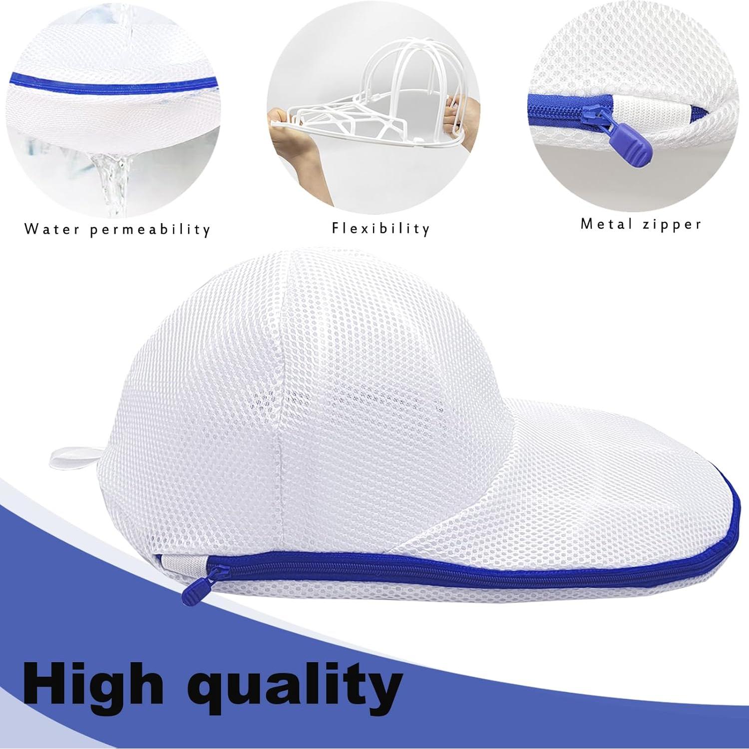 Jaula para Lavar Sombreros KISYONGUS 2 Piezas con Bolsa de Malla