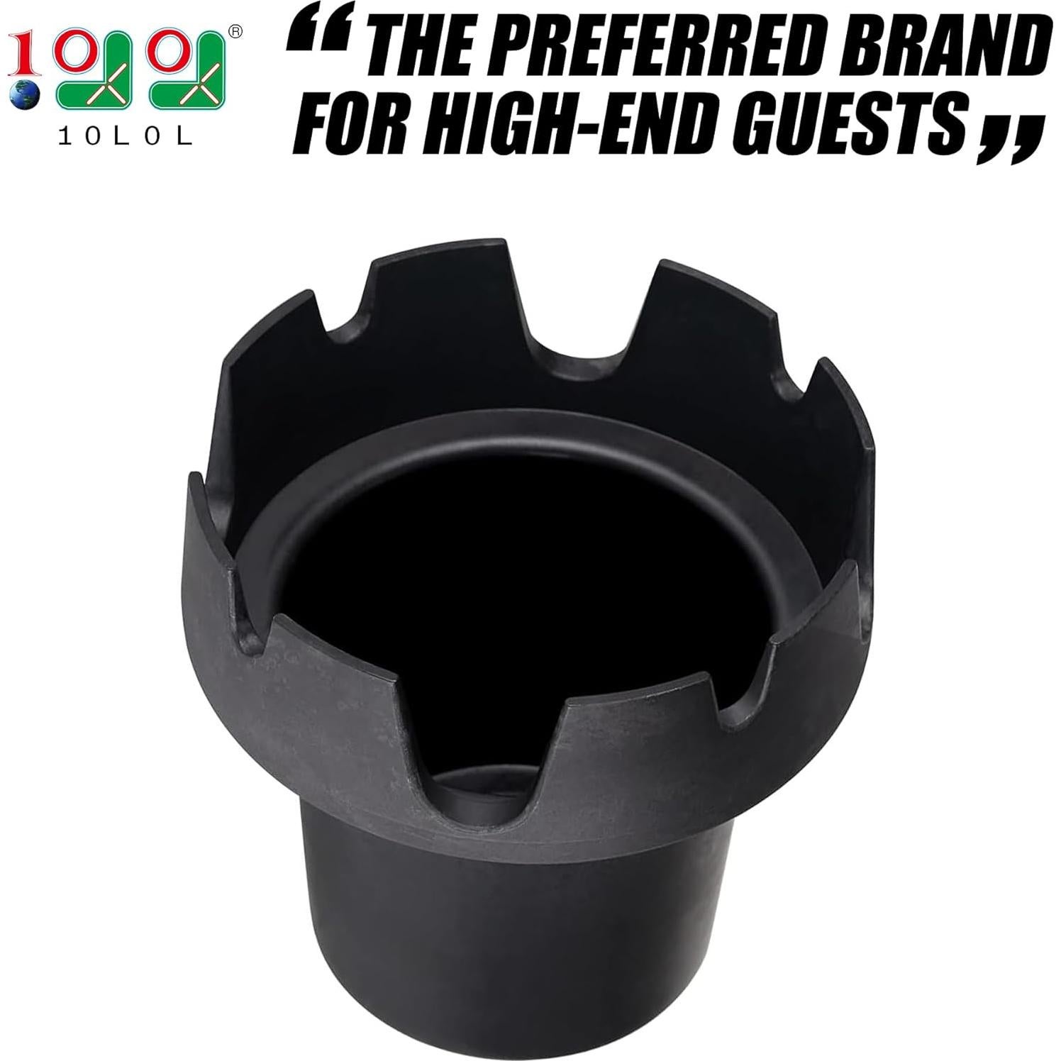 Cenicero Universal para Carro de Golf 9.99WORLD MALL Gris