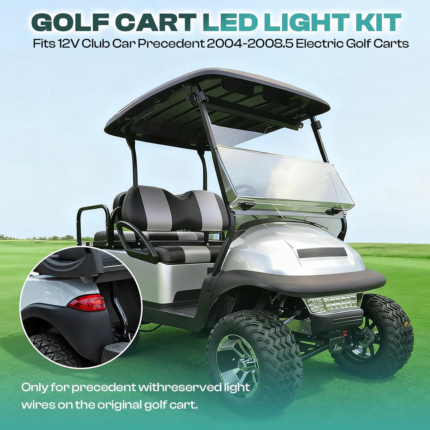 Kit de Luces LED Drive-up para Carrito de Golf Club Car Precedent 2004-2008.5