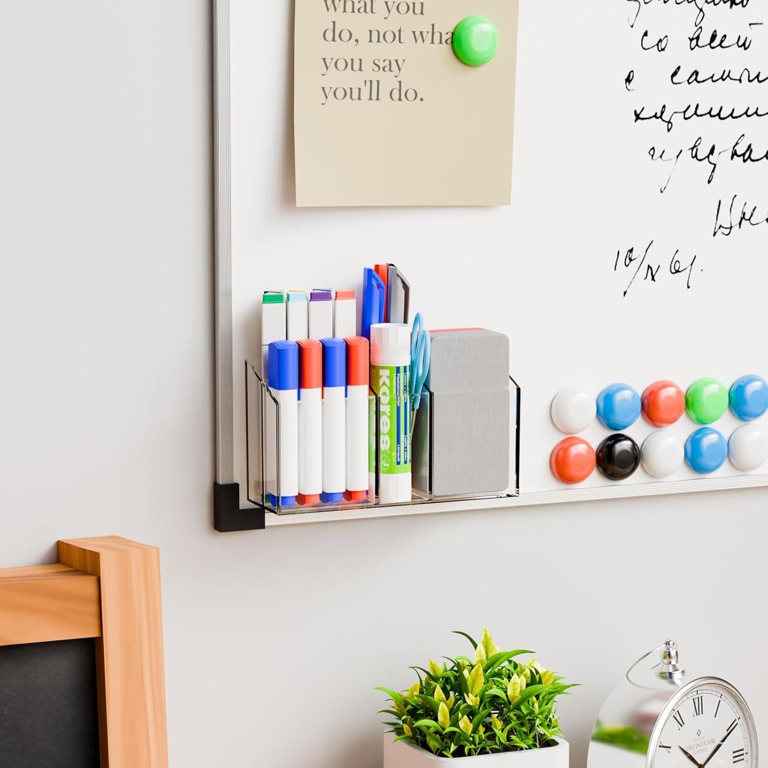 Soporte Magnético para Marcadores Yieach - Acrílico Transparente