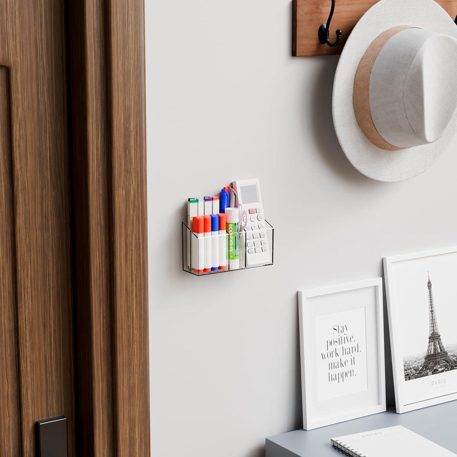 Soporte Magnético para Marcadores Yieach - Acrílico Transparente