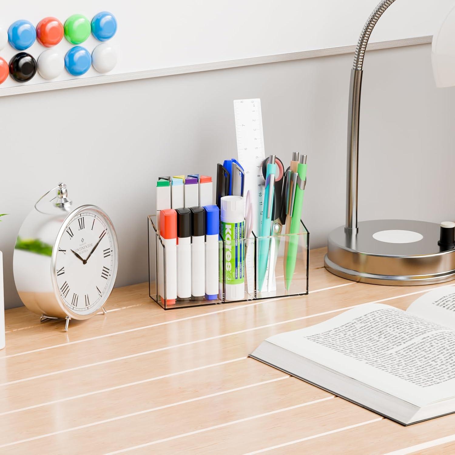 Soporte Magnético para Marcadores Yieach - Acrílico Transparente