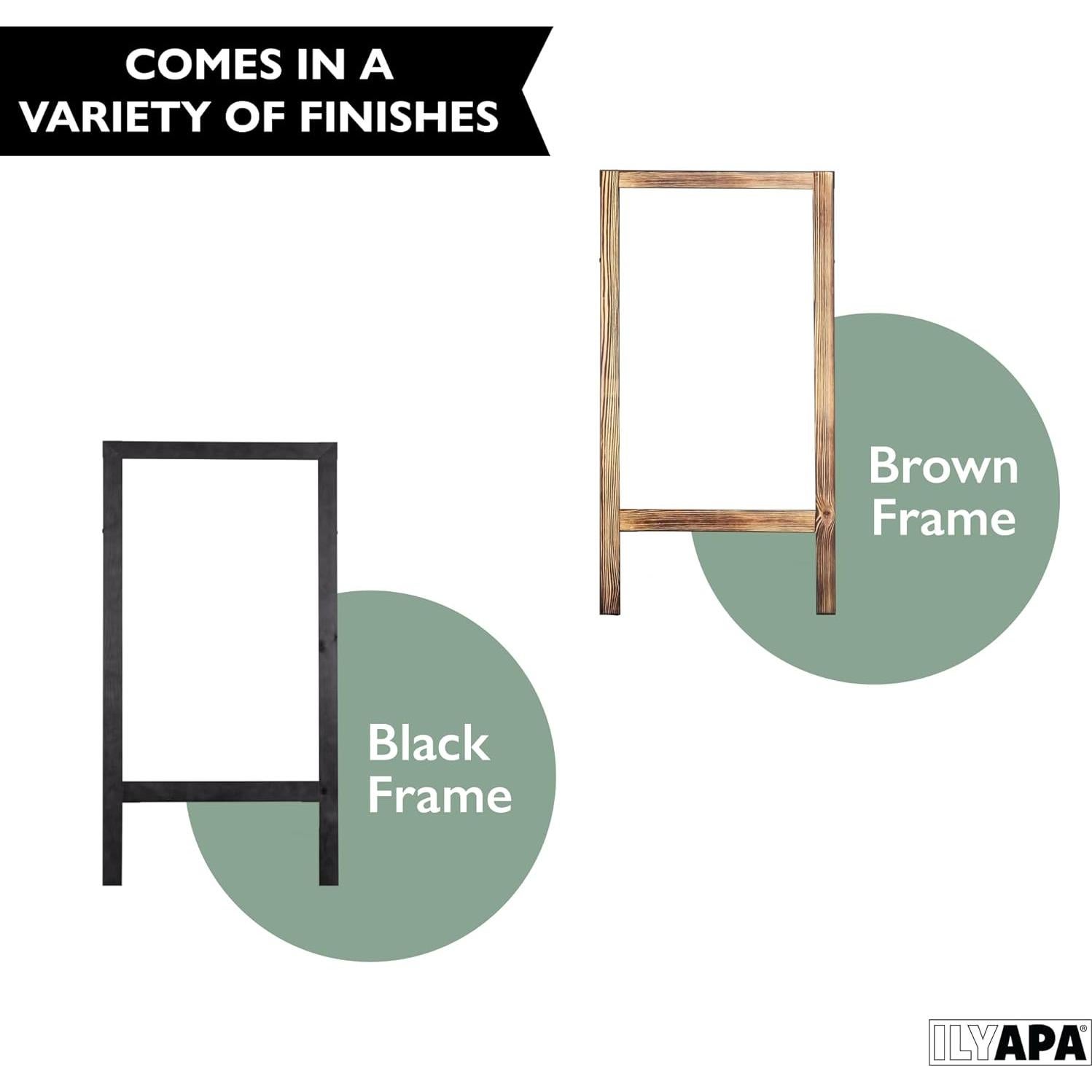 Cartel de Pizarra A-Frame Ilyapa 101.6x50.8 cm Magnético