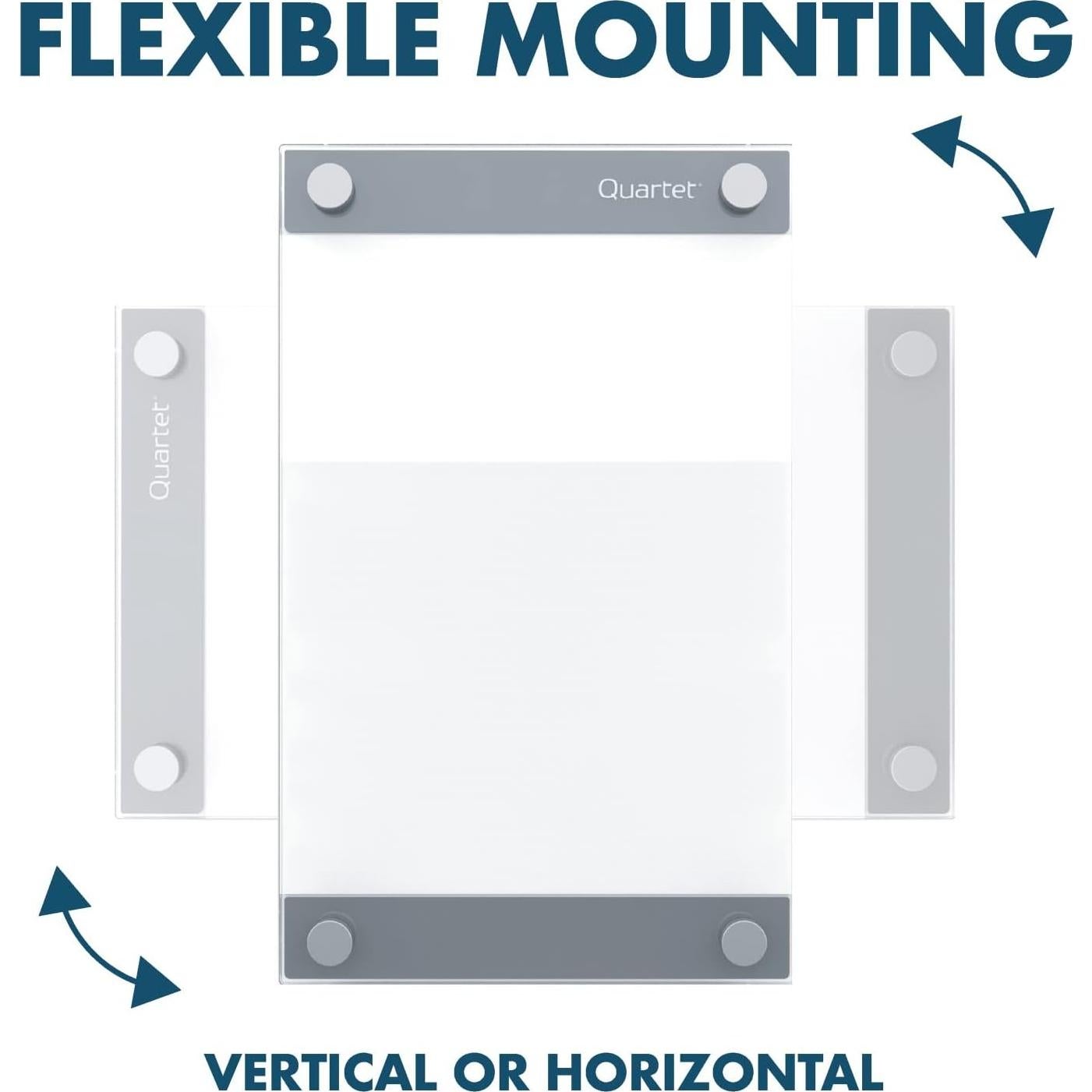 Pizarra Magnética de Vidrio Quartet Infinity 91.4x61 cm