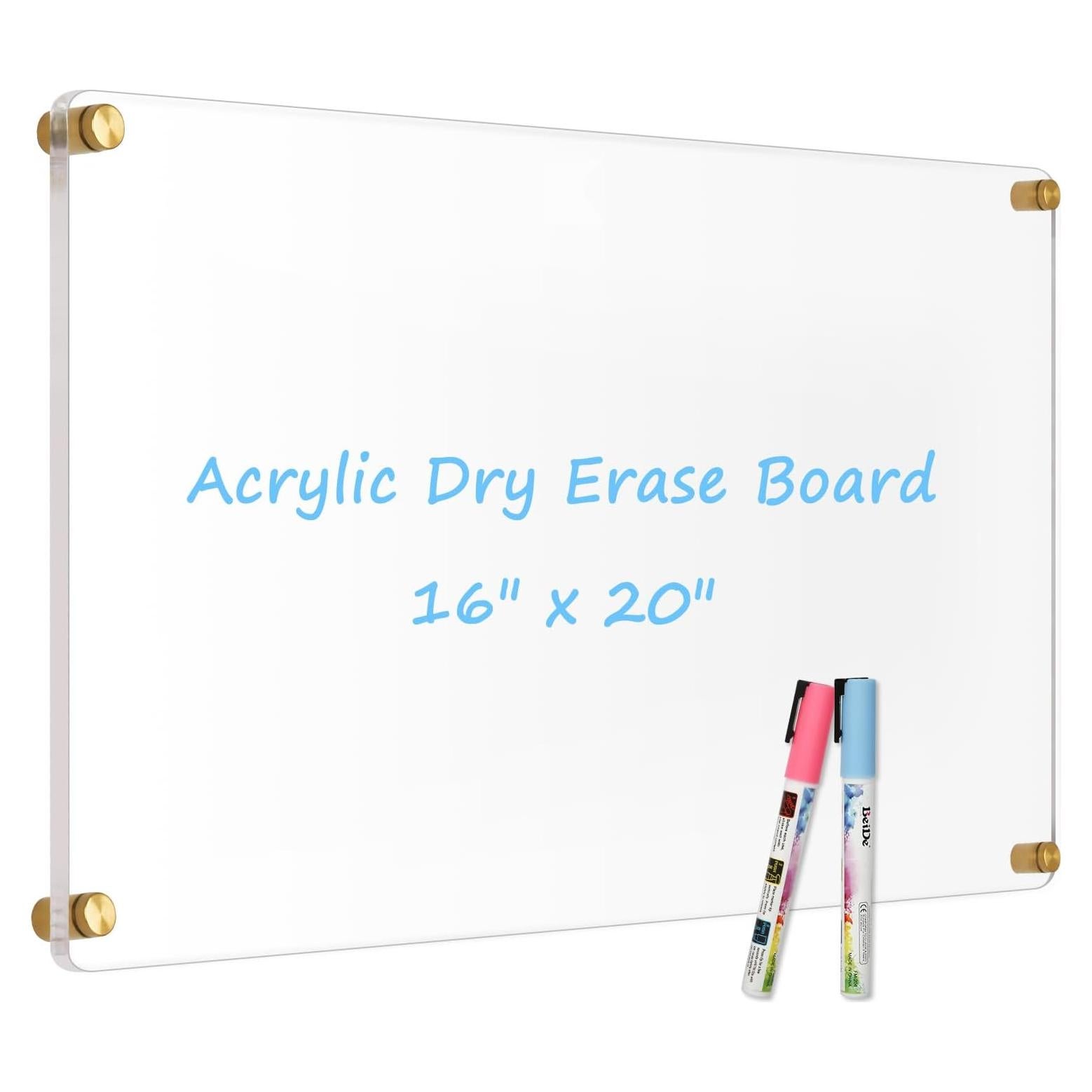 Tablero Acrílico Transparente 50.8 x 40.6 cm AMUSIGHT