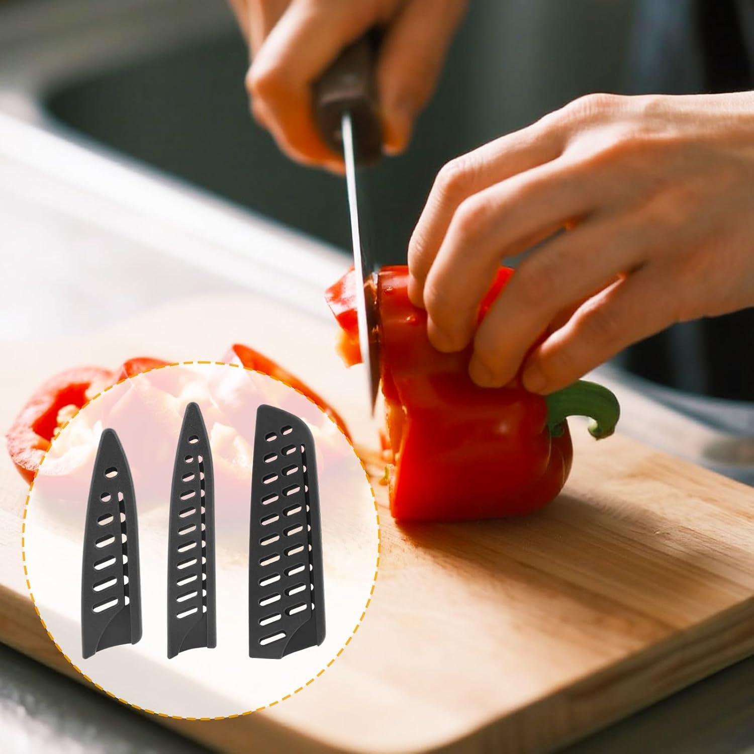 Juego de 8 protectores universales para cuchillos Penitue