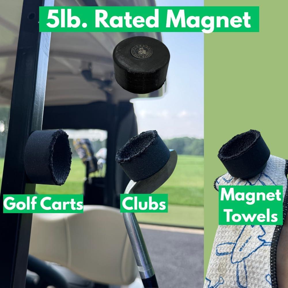 Limpiador de Pelotas de Golf Luna Magnético Compacto 5cm