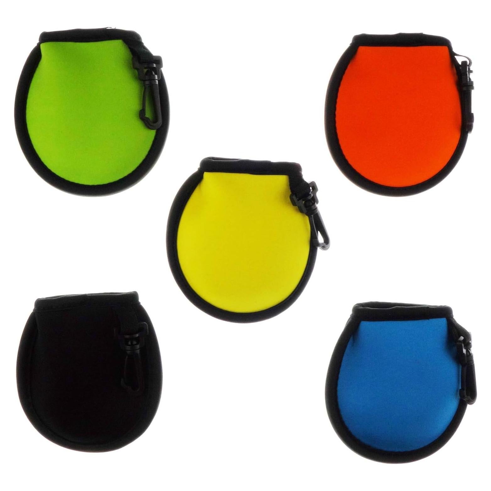 Paquete de 5 Fundas Lavadoras de Pelotas de Golf Zelerdo