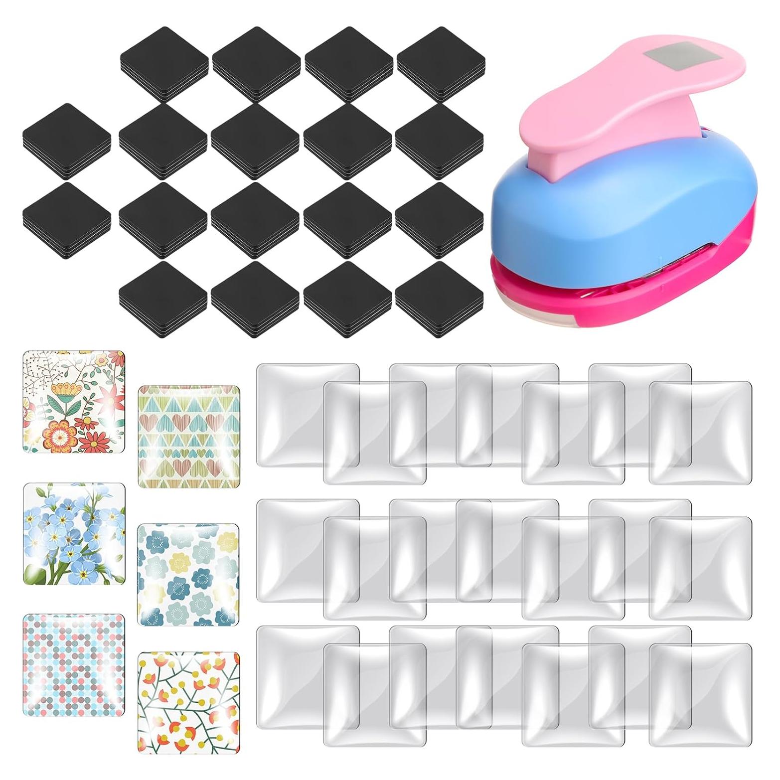 Kit de Imanes de Vidrio Honeydak 121 Piezas para Manualidades