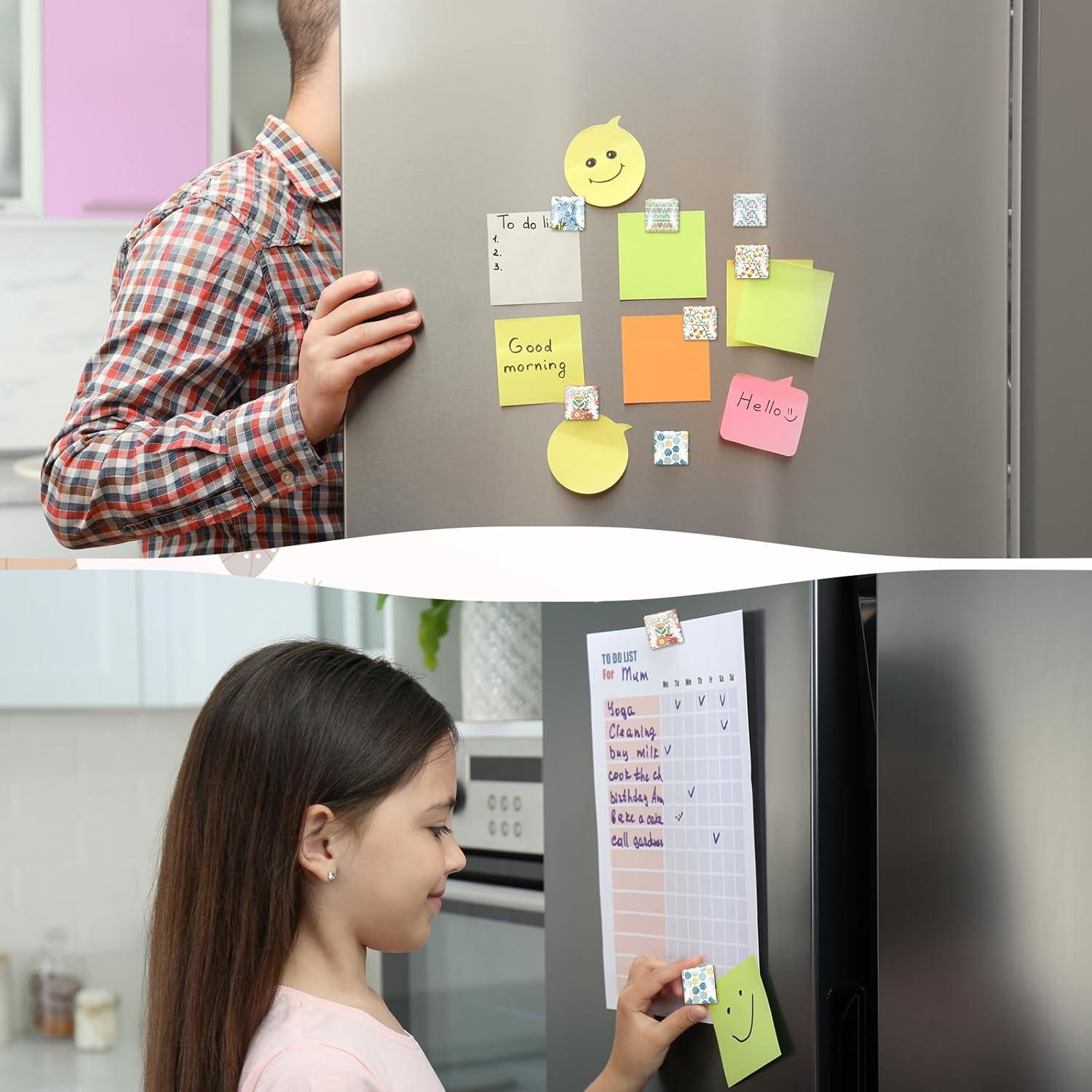 Kit de Imanes de Vidrio Honeydak 121 Piezas para Manualidades