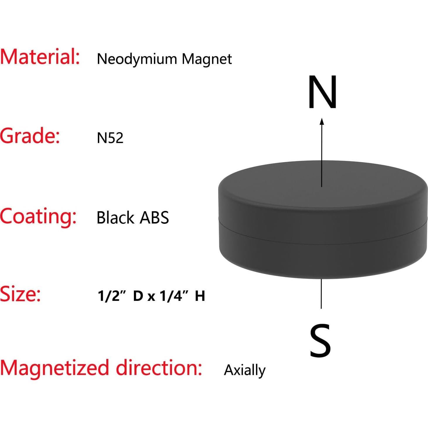 Imanes de Neodimio AplysiaTech 24 Piezas 12mm x 6mm