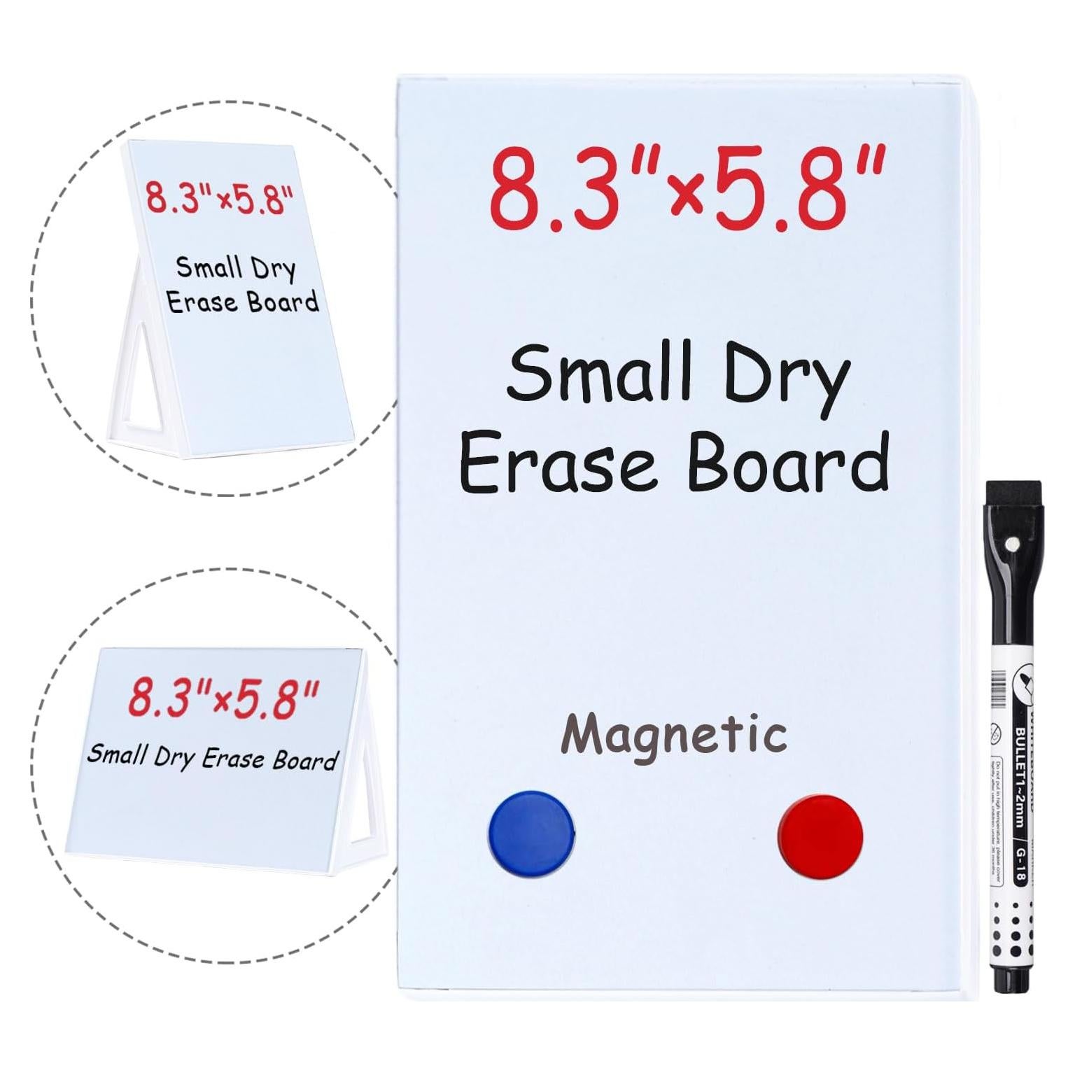 Tablero Magnético de Borrado en Seco A5 SENWHAL 21x14.8cm