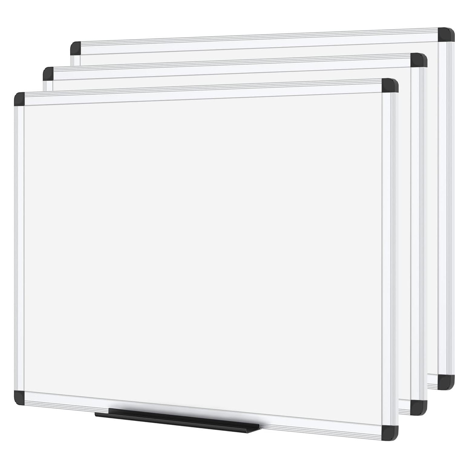 Pizarra Blanca Borrado en Seco VIZ-PRO 61x46 cm Paquete de 3