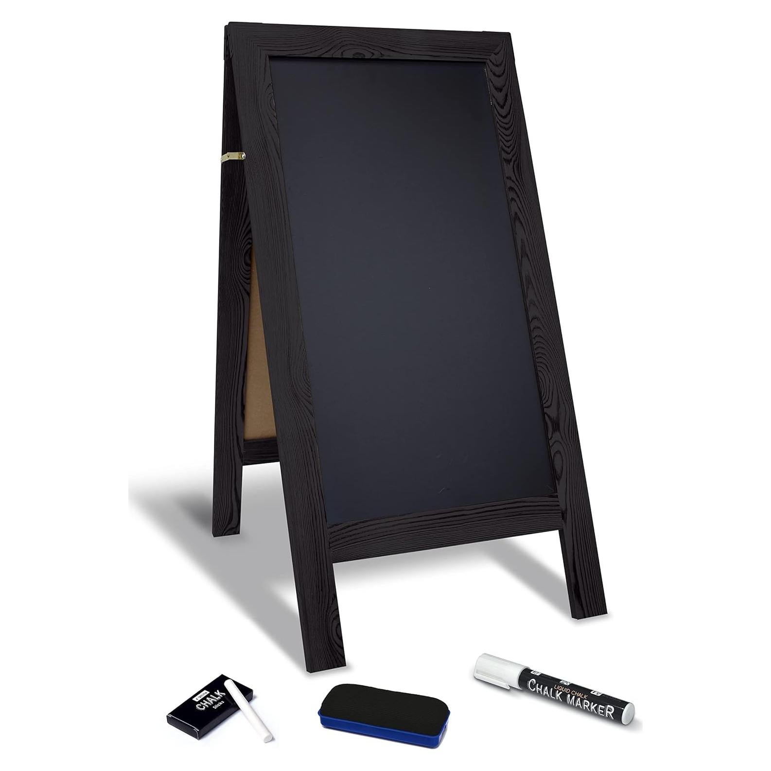 Pizarra Magnética A-Frame Extra Grande 50.8x101.6cm - Mejores Productos de Oficina