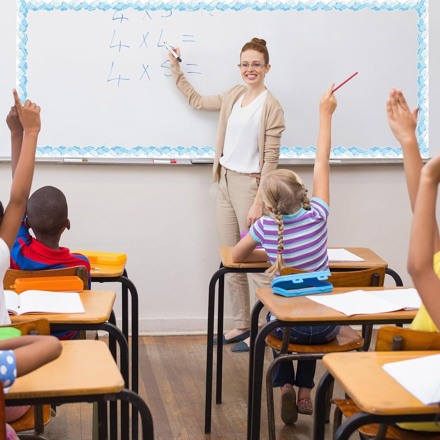 24 Bordes Magnéticos Nublados Mooliwe 30 cm x 3 cm Decoración