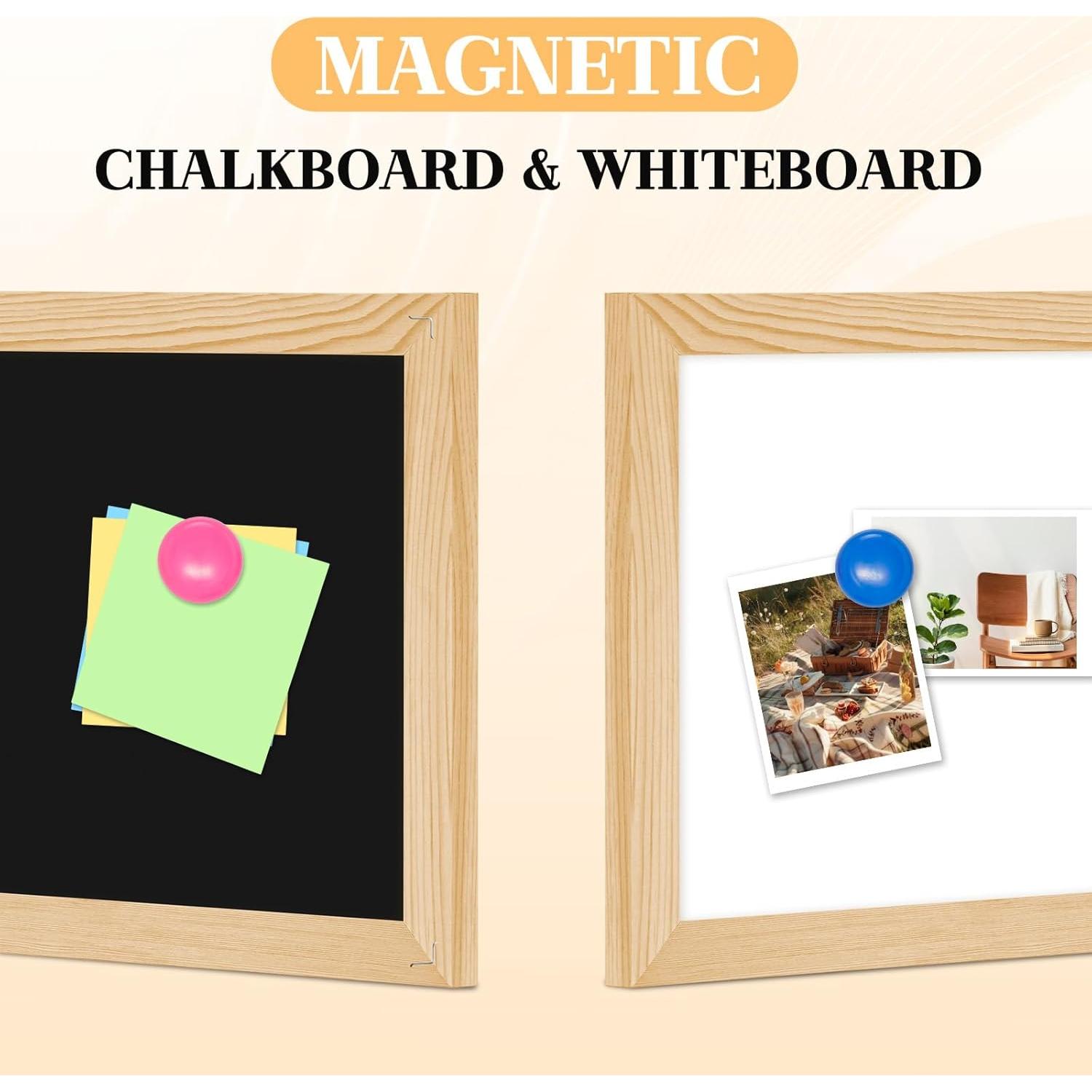 Pizarra Doble Cara 4 PENSAMIENTO 20.32x30.48cm Magnética