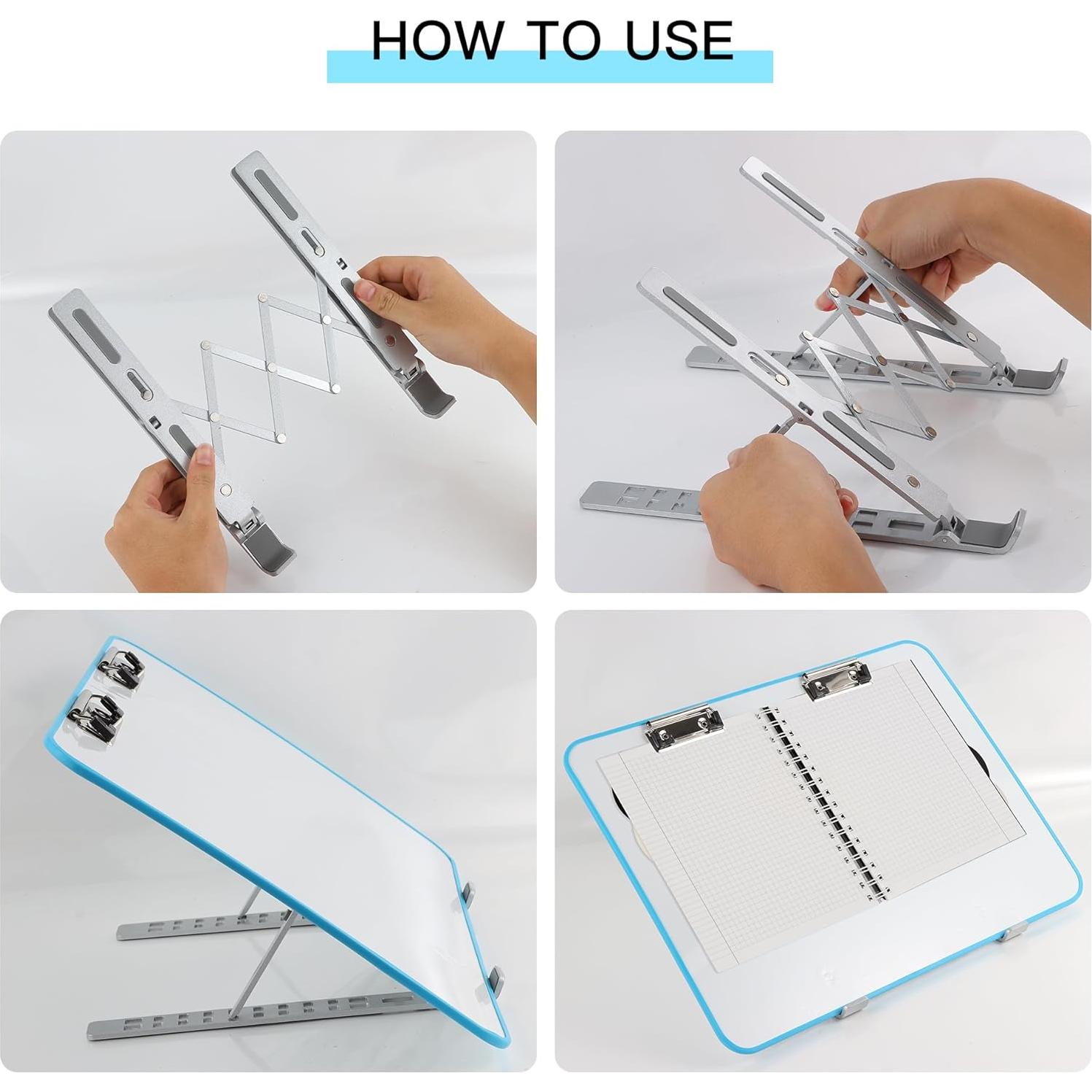 Tablero Inclinado Magnético 40x30cm Ajustable Farrdun