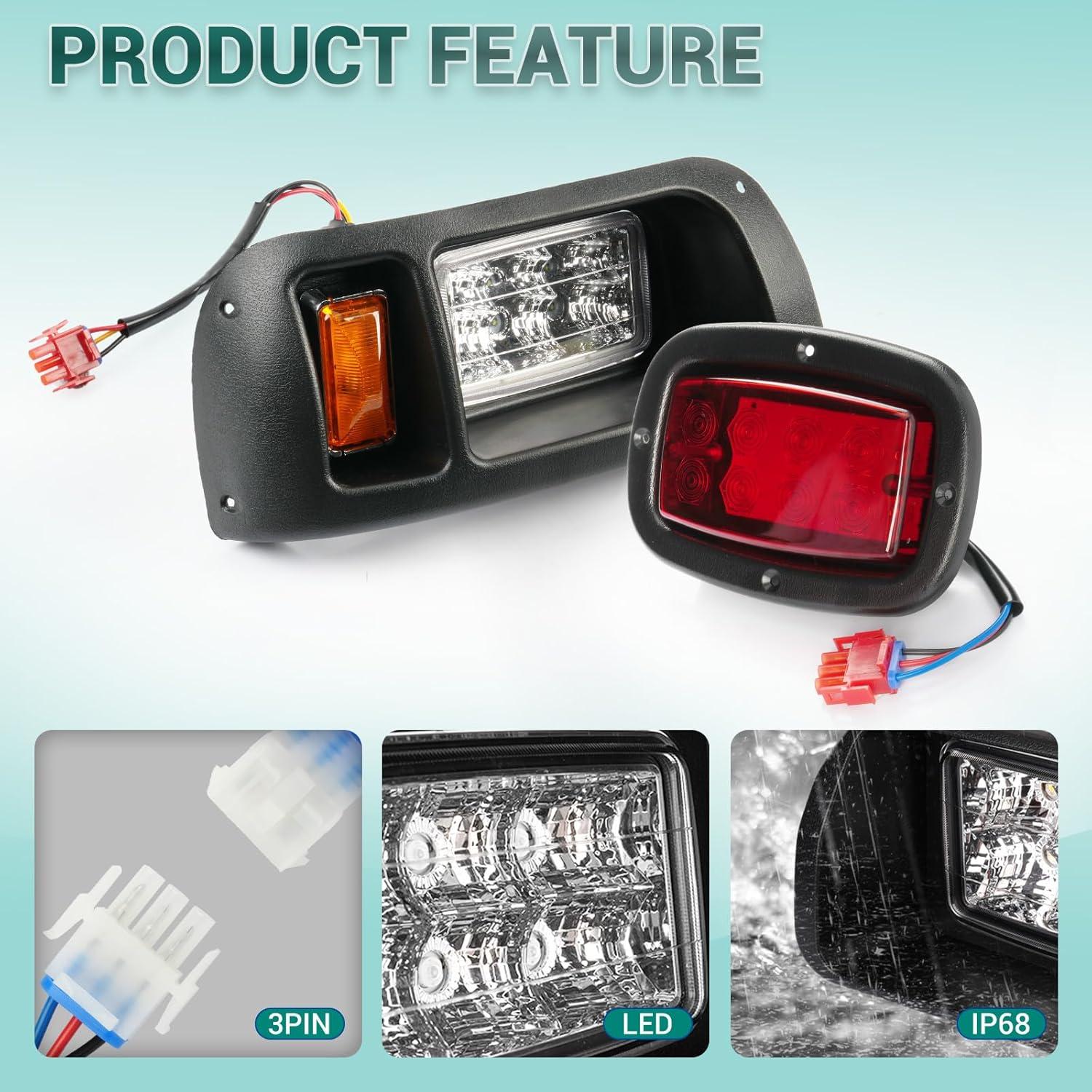 Kit de luces LED Drive-up para Club Car DS 1993 en adelante