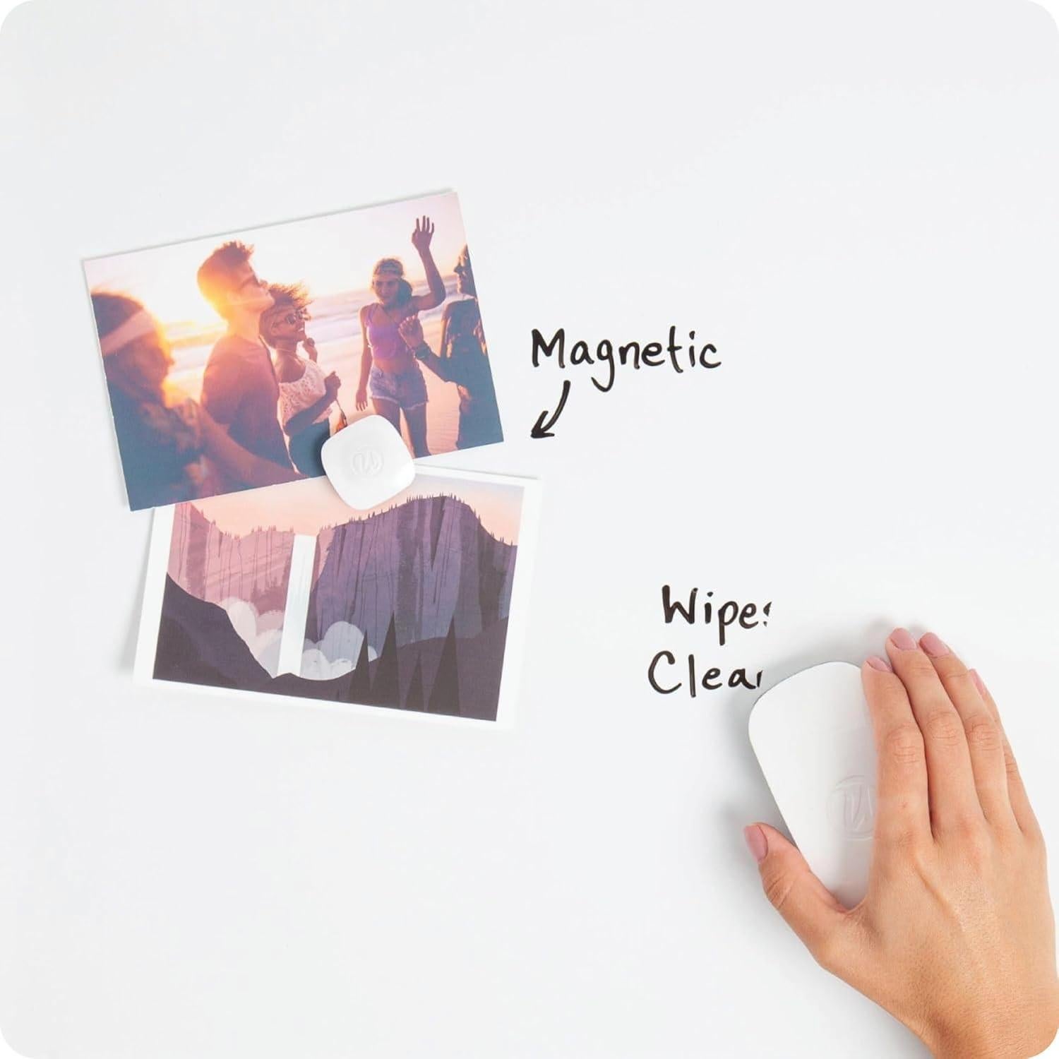 Calendario Magnético de Pizarra Blanca U Brands 61x46 cm