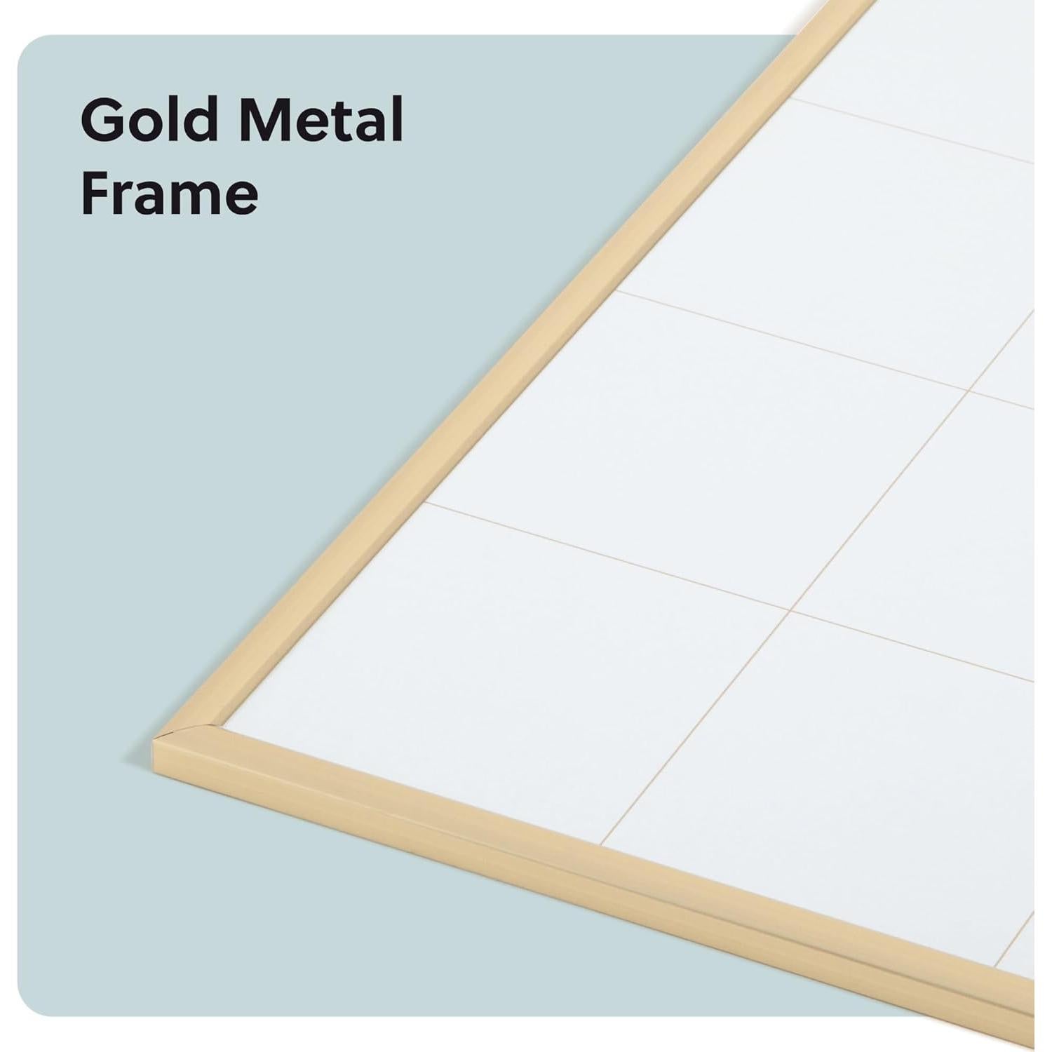 Calendario Magnético de Pizarra Blanca U Brands 61x46 cm