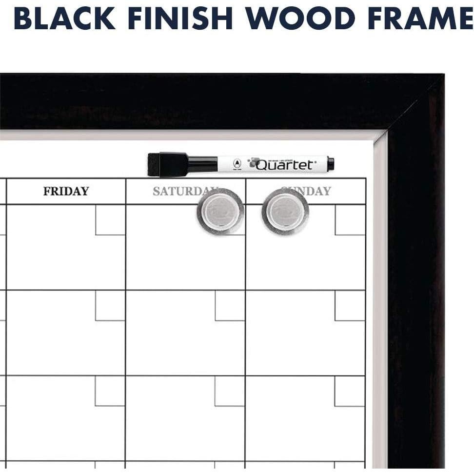 Calendario Magnético y Tablero de Corcho Quartet 58x43 cm