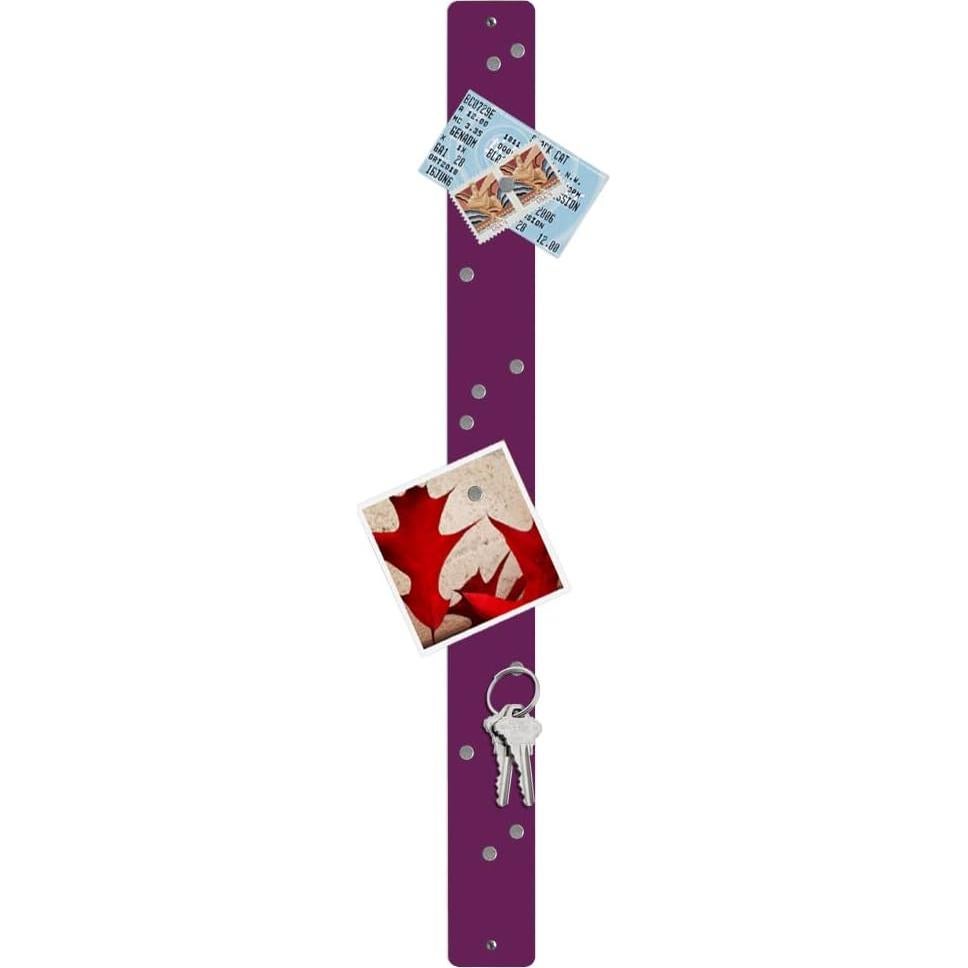 Tablero Magnético Sin Marco Three by Three Seattle 71 x 6.4 cm Ciruela