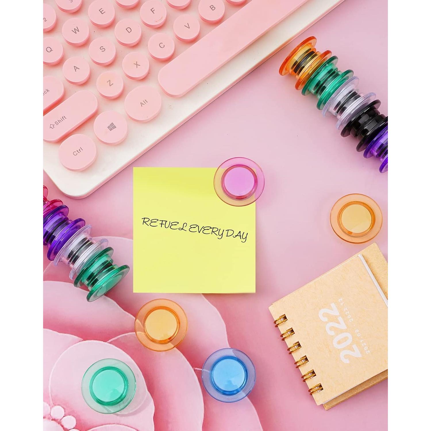 Imanes de Refrigerador DAYGOS - 56 Piezas Redondos 3.05cm