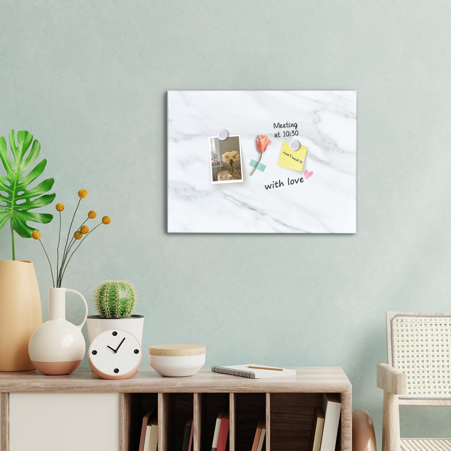 Tablero Magnético de Borrado en Seco Aitakatta 60x45 cm Mármol