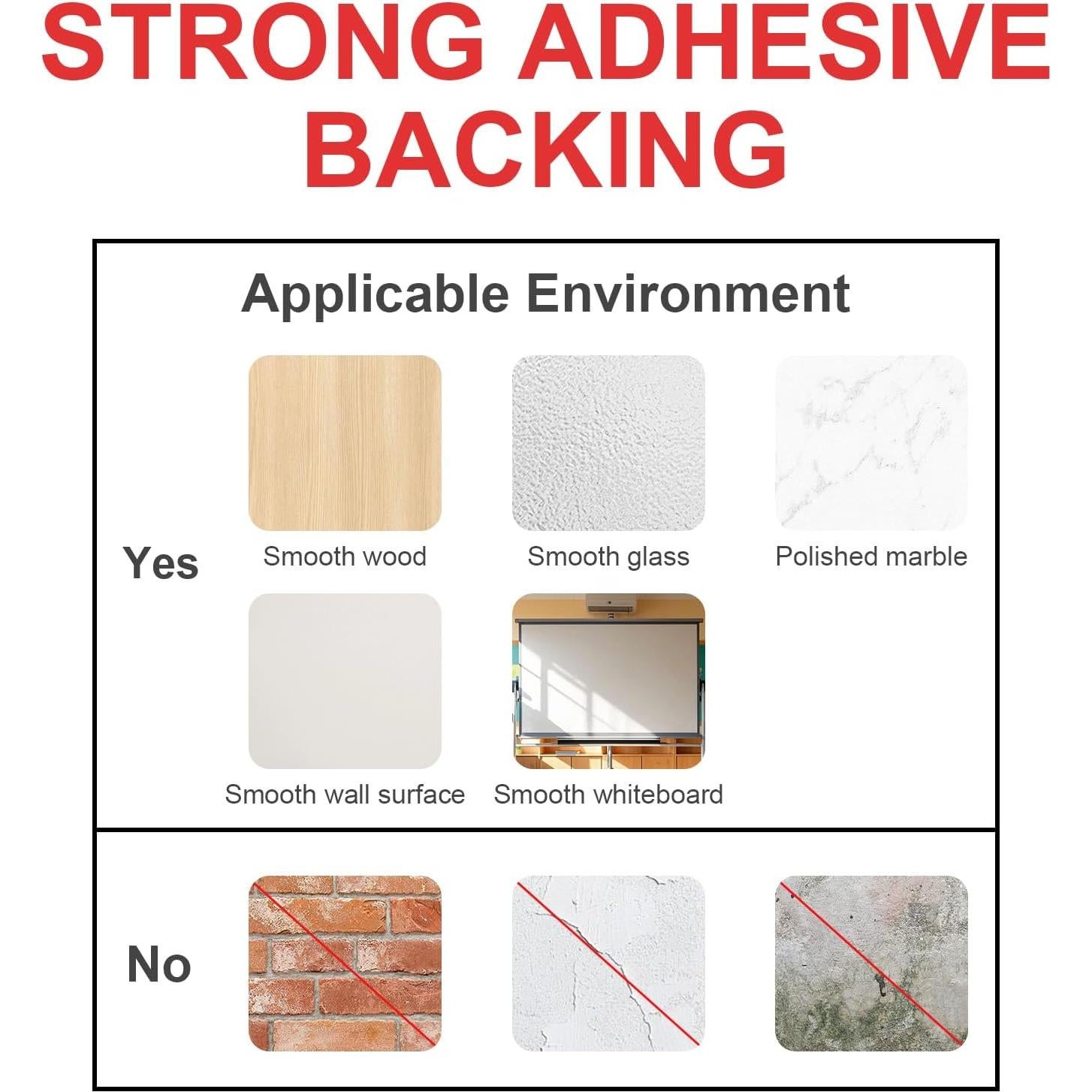 Tablero Magnético DUJEQM 2 Piezas Acero Inoxidable 10 Imanes