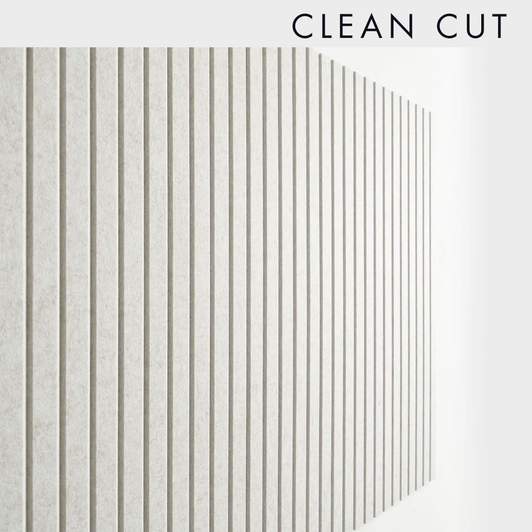 Tableros de Fieltro VIVELDA 30x30 cm Beige Claro - Paquete de 12